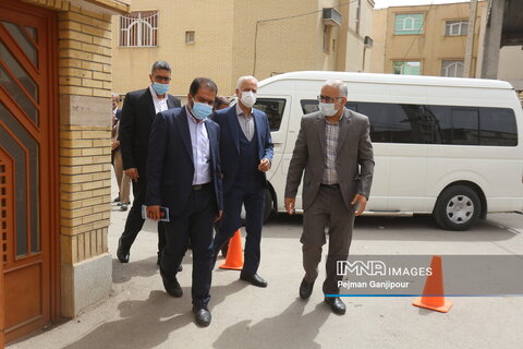 بازدید های اعضای ستاد نوروزی همراه استاندار و شهردار اصفها