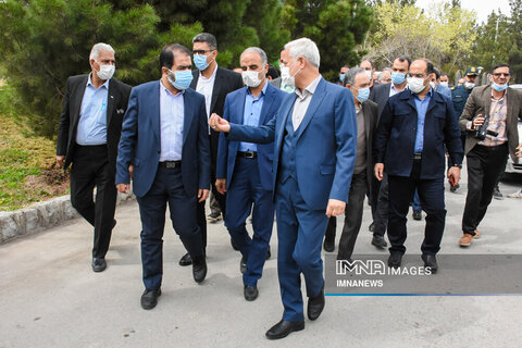 بازدید های اعضای ستاد نوروزی همراه استاندار و شهردار اصفها