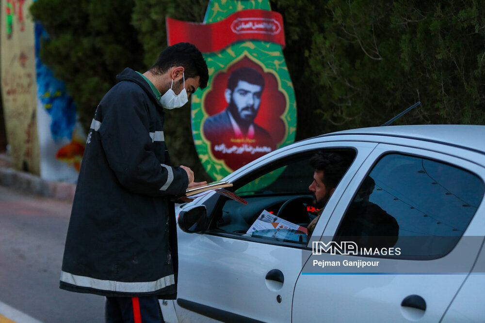 انجام  ۱۴۲۰ مورد راهنمایی خودرو مسافران در اصفهان