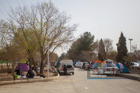 سومین روز بهار در باغ فدک