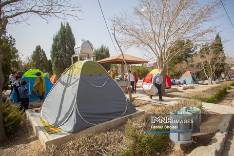 سومین روز بهار در باغ فدک