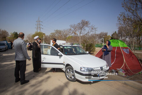 سومین روز بهار در باغ فدک