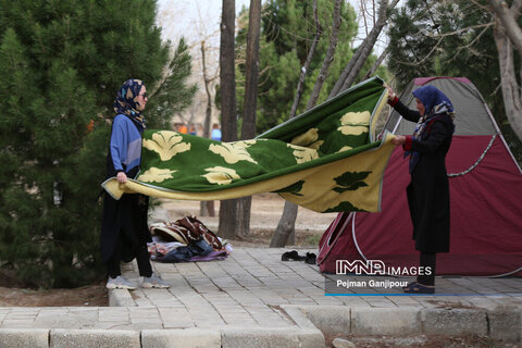 سومین روز بهار در باغ فدک