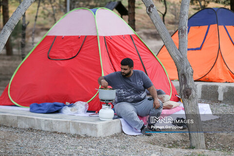 سومین روز بهار در باغ فدک