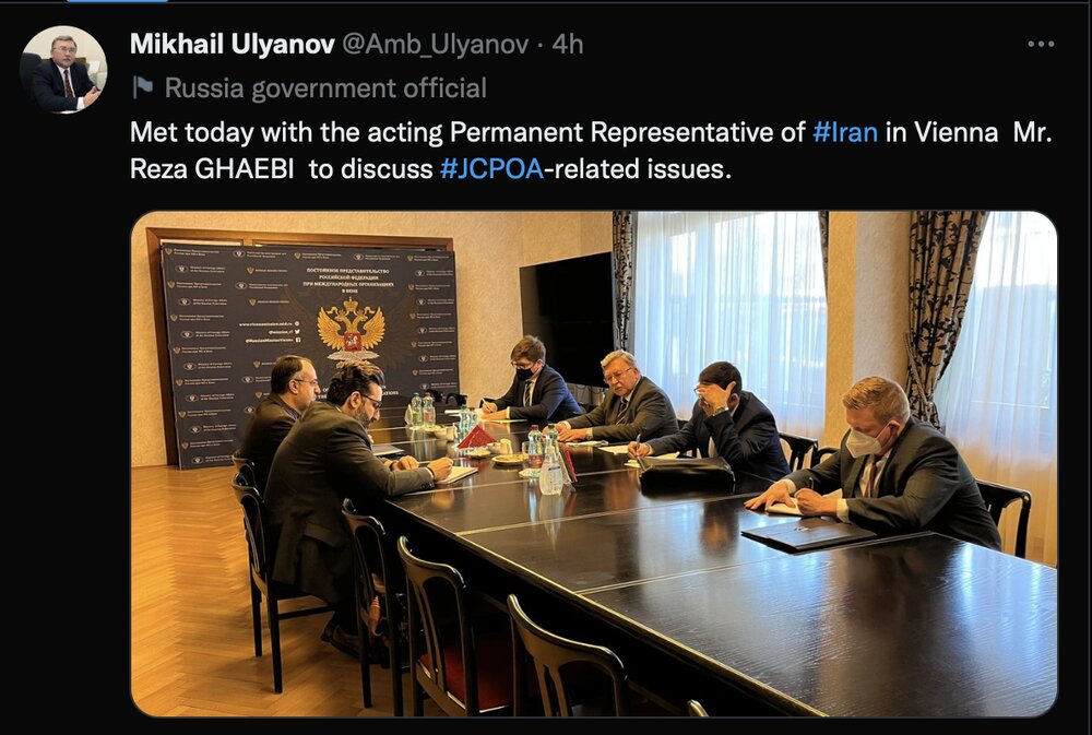 گفت‌وگوی برجامی نمایندگان ایران و روسیه در وین