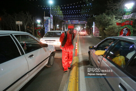 باغ فدک در چهارمین روز تعطیلات نوروزی