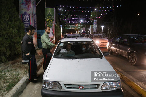 باغ فدک در چهارمین روز تعطیلات نوروزی