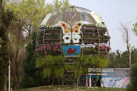 باغ فدک در چهارمین روز تعطیلات نوروزی