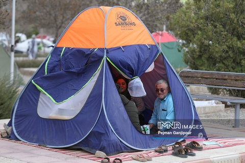 باغ فدک در چهارمین روز تعطیلات نوروزی