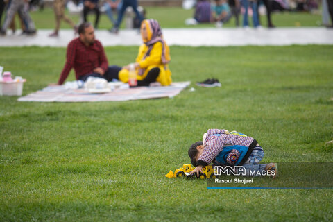 نقش جهان میزبان مسافران نوروزی