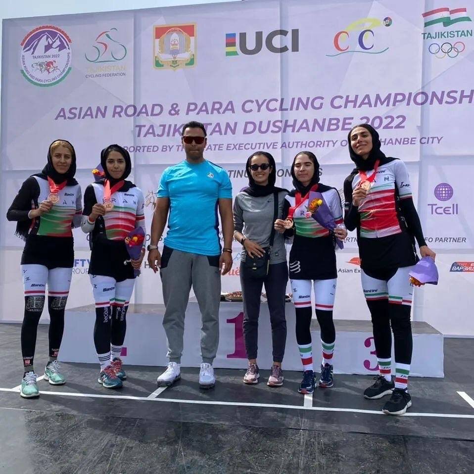 درخشش ایران در مسابقات دوچرخه سواری قهرمانی آسیا