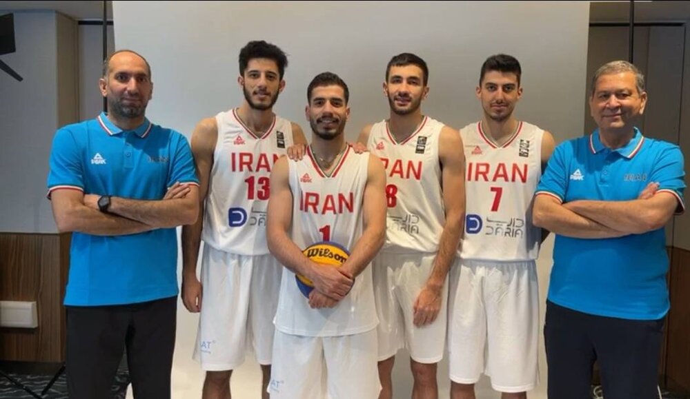 تیم‌های ملی بسکتبال سه نفره ایران به تور می‌زنند