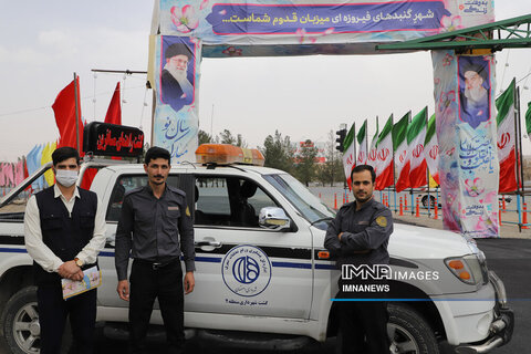 انجام بیش از ۱۰۰۰ عملیات توسط ماموران کنترل و نظارت شهرداری اصفهان