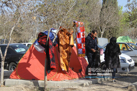 ششمین روز ستاد اسکان موقت باغ فدک