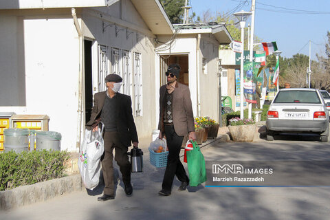 ششمین روز ستاد اسکان موقت باغ فدک