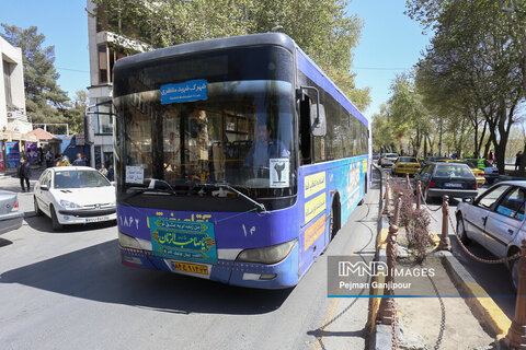 ترافیک خیابان های شهر در ایّام نوروز