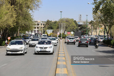 مشکلات ترافیکی میدان ابوریحان شهرکرد برطرف می‌شود