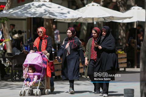 حال و هوای نوروزی چهارباغ