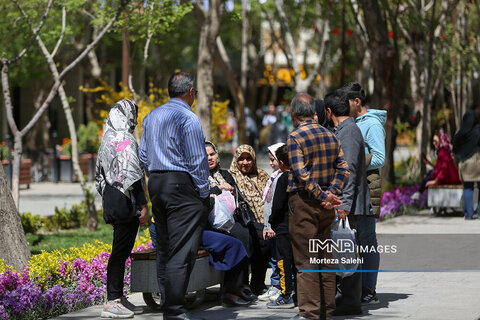 حال و هوای نوروزی چهارباغ