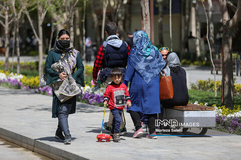 حال و هوای نوروزی چهارباغ