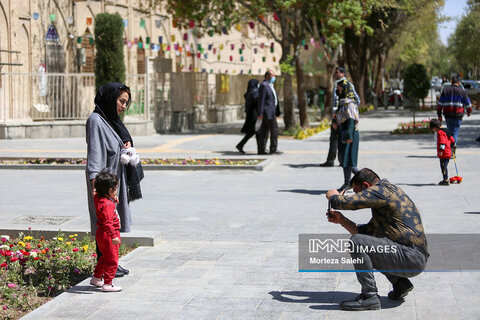 حال و هوای نوروزی چهارباغ