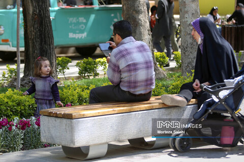 حال و هوای نوروزی چهارباغ