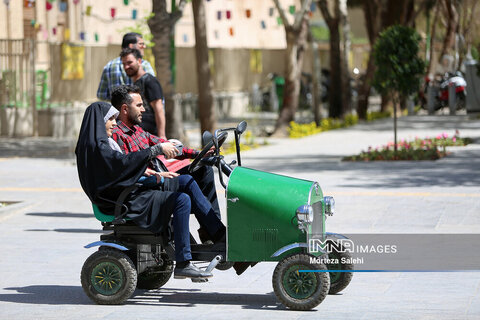 حال و هوای نوروزی چهارباغ