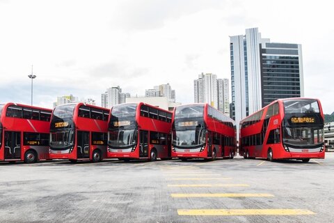 ورود اتوبوس‌های برقی به ناوگان حمل‌ونقل عمومی هنگ‌کنگ