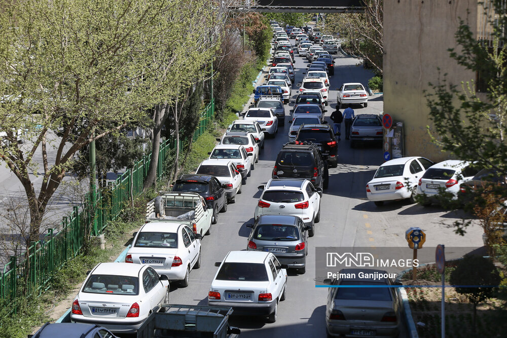 ترافیک نیمه‌سنگین در محور شهریار-تهران
