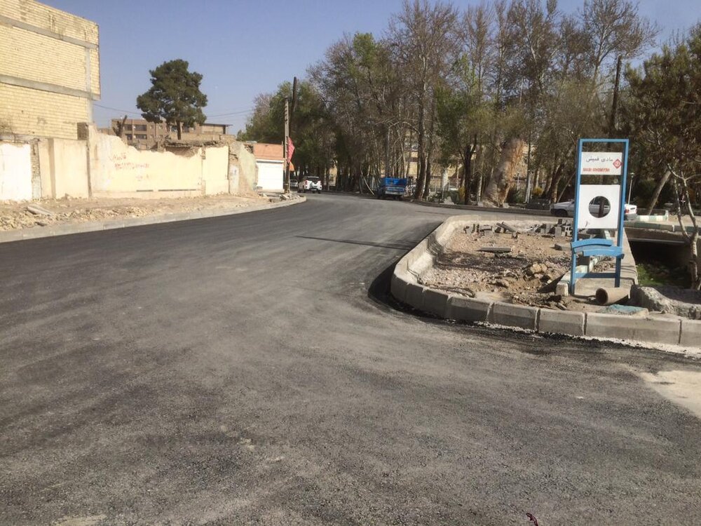 تکمیل عملیات احداث خیابان عشوریون در منطقه ۹
