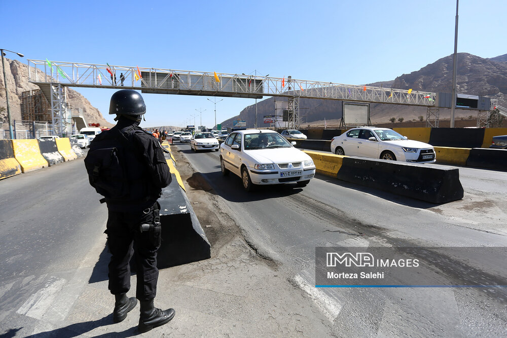 توقیف بیش از ۲ هزار خودروی حادثه‌ساز در جاده‌های اصفهان