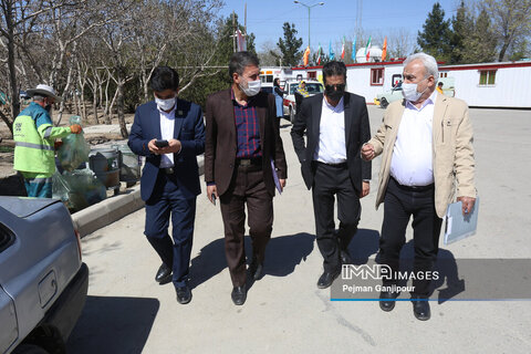 باغ فدک در هشتمین روز بهار