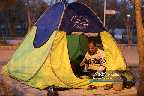 باغ فدک در هشتمین روز بهار