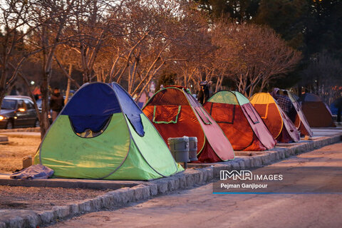باغ فدک در هشتمین روز بهار
