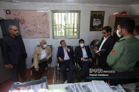 باغ فدک در هشتمین روز بهار