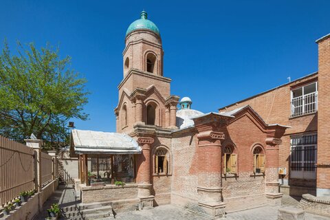 کلیسای کانتور؛ یادگاری از حضور روس‌ها در قزوین