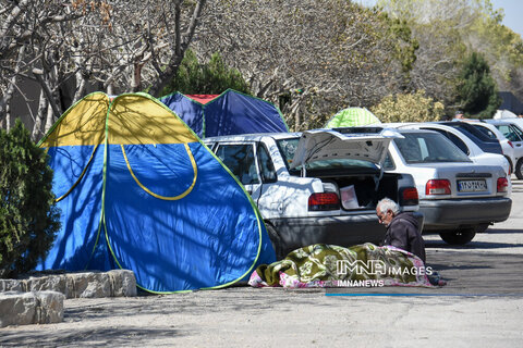 نهمین روز تعطیلات نوروزی در باغ فدک