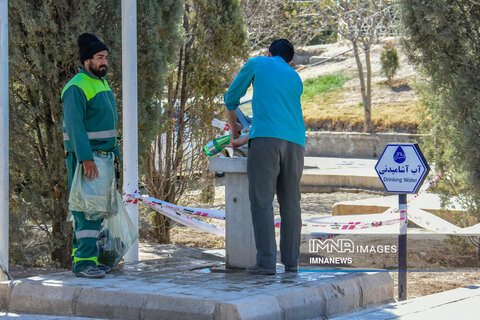 نهمین روز تعطیلات نوروزی در باغ فدک