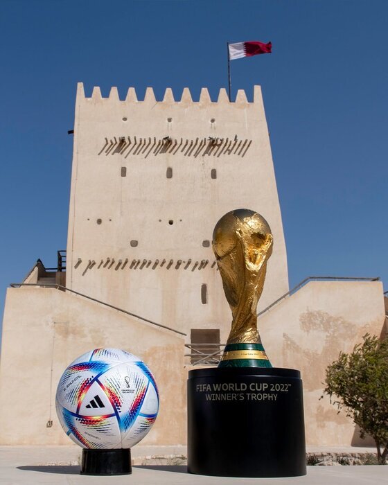 توپ جام جهانی رونمایی شد