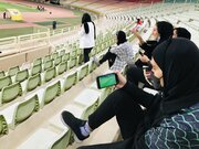 تیم بانوان ذوب آهن مهمان ویژه دیدار بانوان سپاهان+عکس