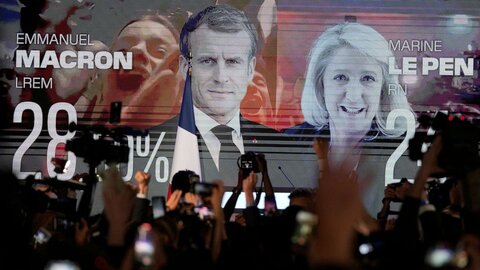 چه کسی پیروز انتخابات فرانسه است؛ لوپن یا مکرون؟