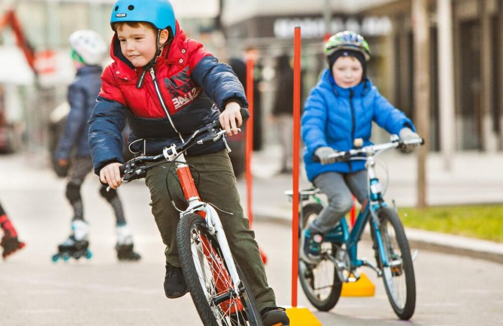 برگزاری کلاس‌های رایگان دوچرخه‌سواری برای کودکان اتریشی