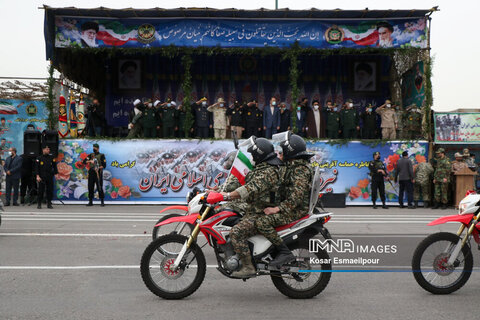 رژه روز ارتش در تبریز