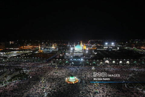 مراسم احیای شب نوزدهم ماه رمضان در مشهد مقدس