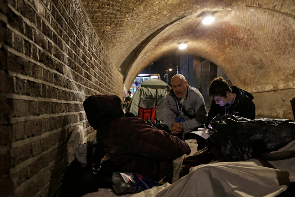 نگرانی شورای شهر لندن از کاهش بودجه مقابله با بی‌خانمانی