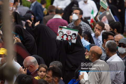 در حاشیه راهپیمائی روز قدس اصفهان