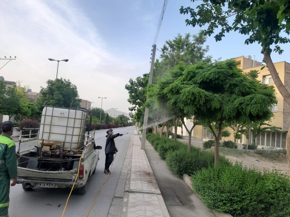 مسیرهای سم‌پاشی ۲۳ خرداد در اصفهان اعلام شد
