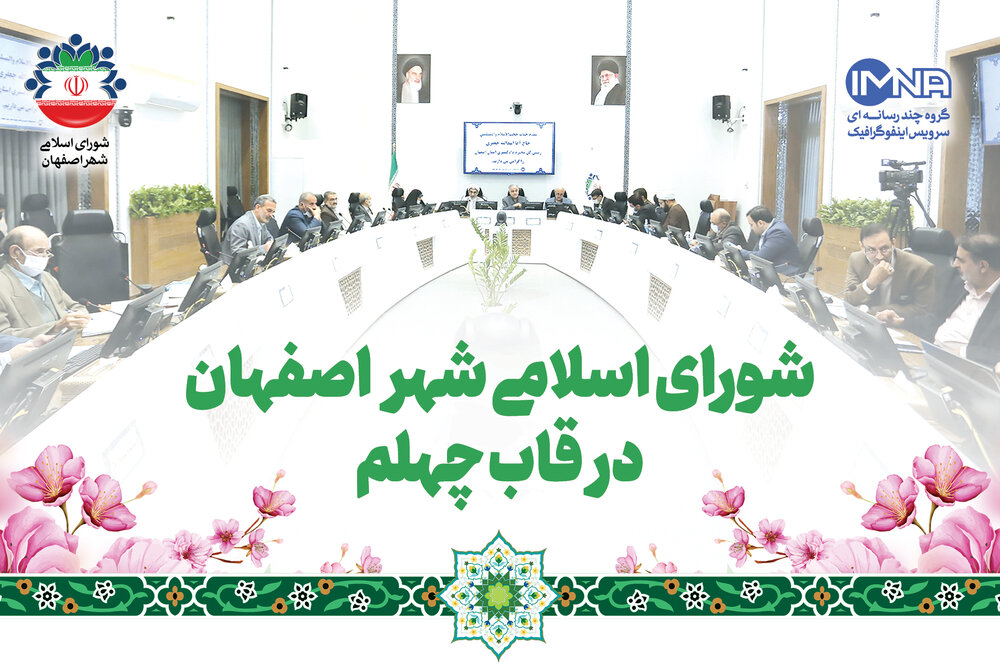 شورای اسلامی شهر اصفهان در قاب چهلم