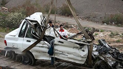 ۳ کشته و مجروح در پی سانحه رانندگی در ورودی مشهد