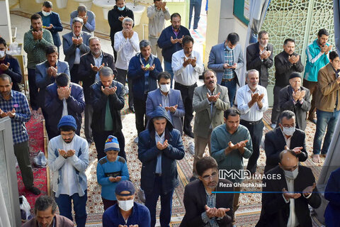 نماز عید فطر در نجف آباد 